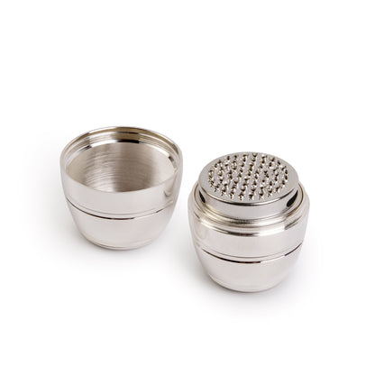ASHLEY® NUTMEG GRATER – SILVER-PLATED