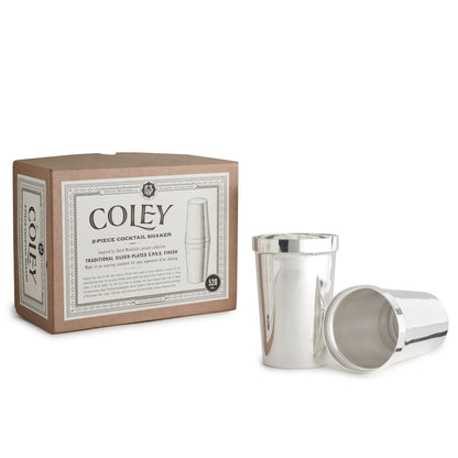 COLEY™ SHAKER – SILVER-PLATED EPNS / 520ML (18OZ)